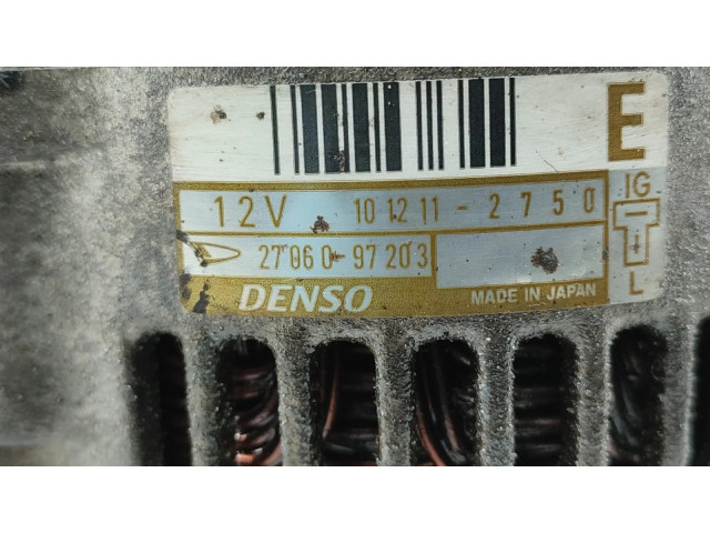 Генератор 2706097203 Daihatsu Sirion 1.0