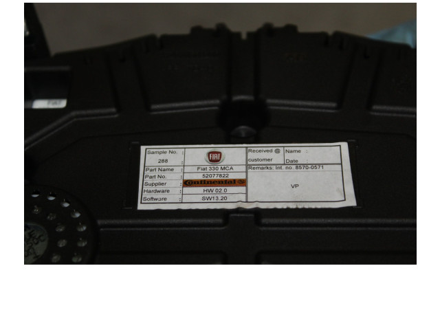 Přístrojová deska Fiat 500L 2005