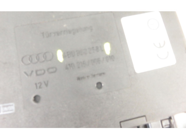 Блок комфорта 4B0962258L, 4B0962258L Audi A6 S6 C5 4B