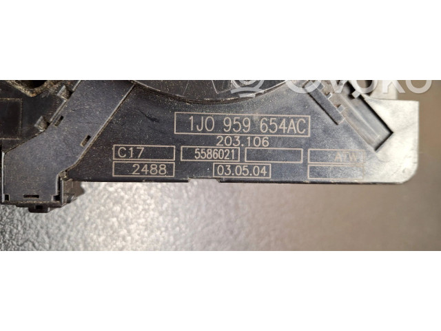 Подрулевой шлейф SRS 1J0959654AC, 5586021   Audi A6 S6 C6 4F