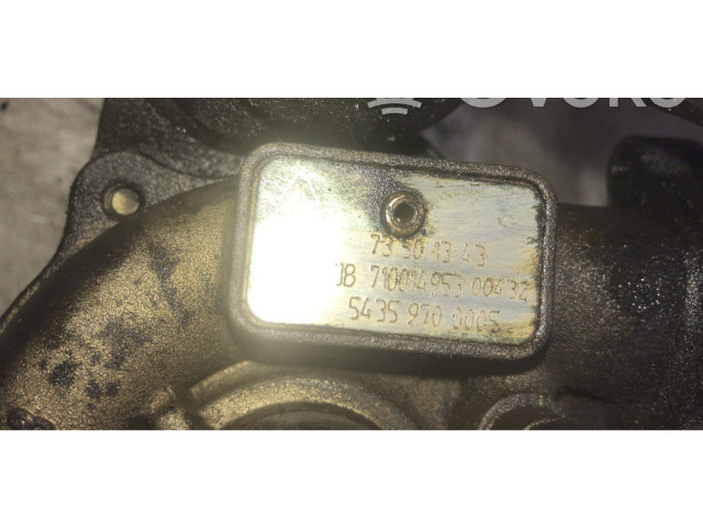 Turbodmychadlo Турбина 54359710005, 54359710005 Ford Ka