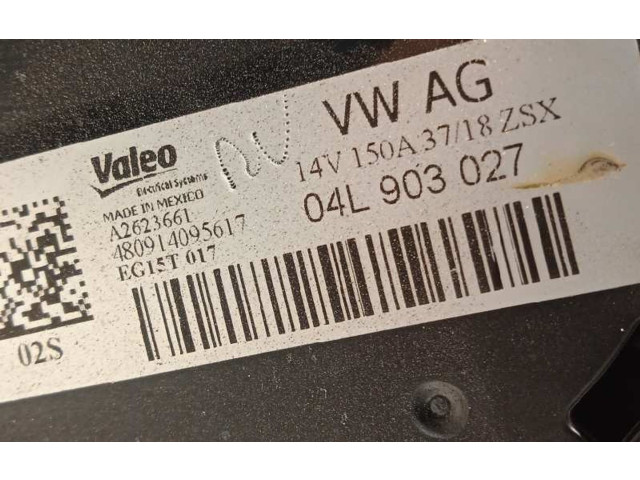 Генератор 04L903027, EG15T017 Audi Q5 SQ5