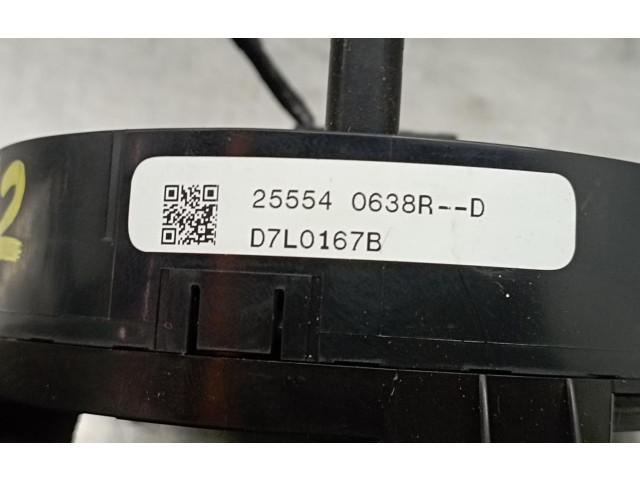 Полоса надувных подушек (кольцо srs) Renault Clio V 2019 - года 255540638R, D7L0167B