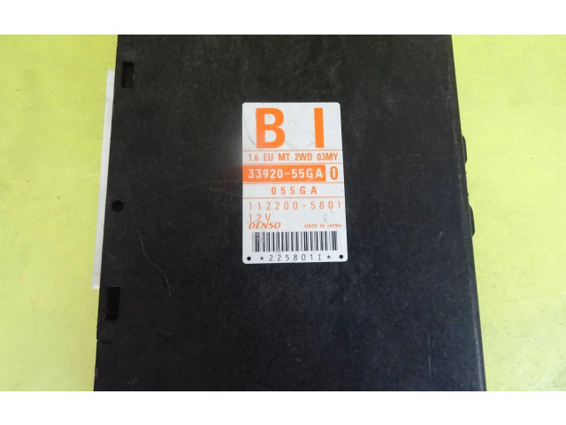 Řídící jednotka 33920-55GA, 112200-5801 Suzuki Liana 2002