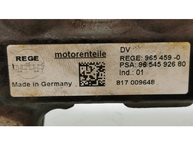 Vstřikovací lišta 9654590, 9654592680 Citroen Berlingo pro naftový motor 1.6