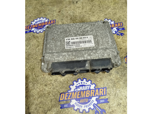 Блок управления двигателя 03E906023D, 5WP4050204 Skoda Fabia Mk1 (6Y)