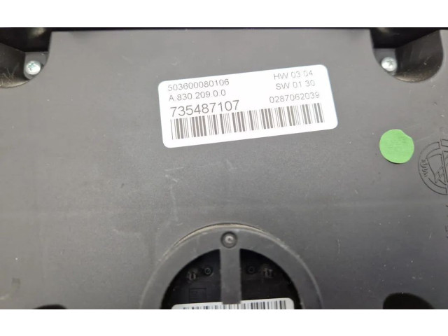 Блок управления климат-контролем 735487107   Lancia Delta