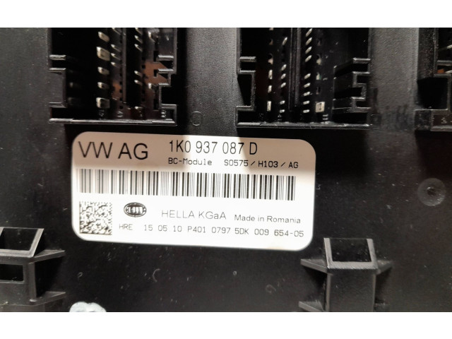 Блок комфорта 1K0937087D, 5DK00965405   Skoda Octavia Mk2 (1Z)   