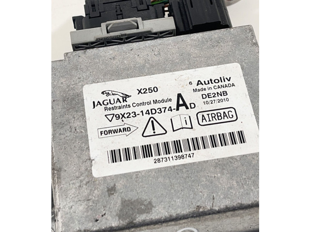 Блок подушек безопасности 9X2314D374AD Jaguar XF X250