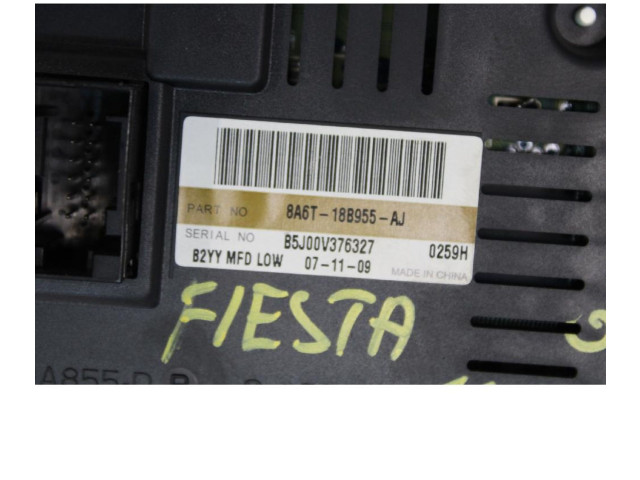 Дисплей Ford Fiesta