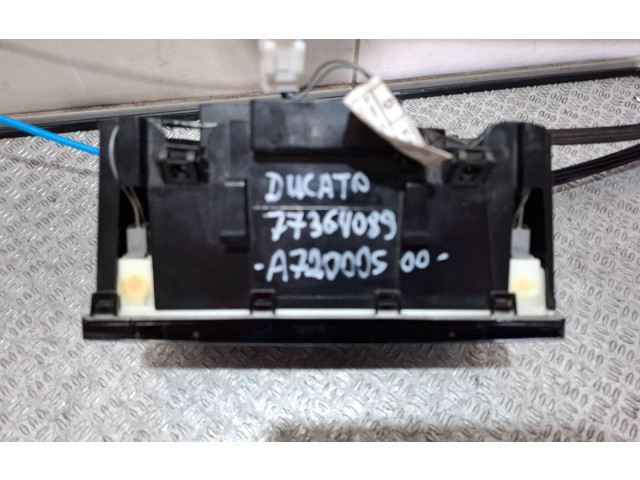 Блок управления климат-контролем A72000500, 77364089   Fiat Ducato