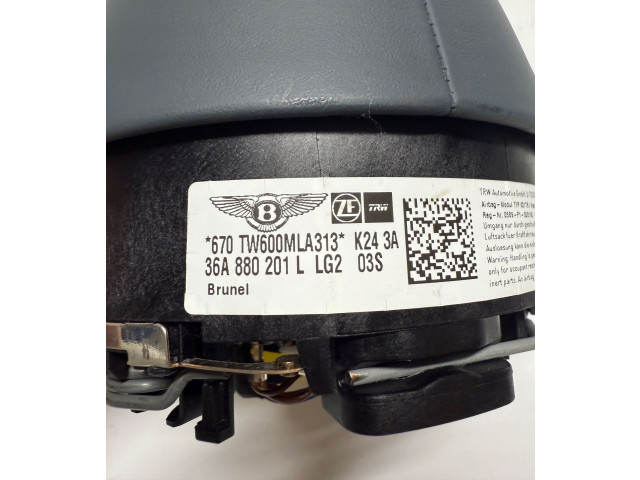 Подушка безопасности водителя 36A880201L Bentley Bentayga