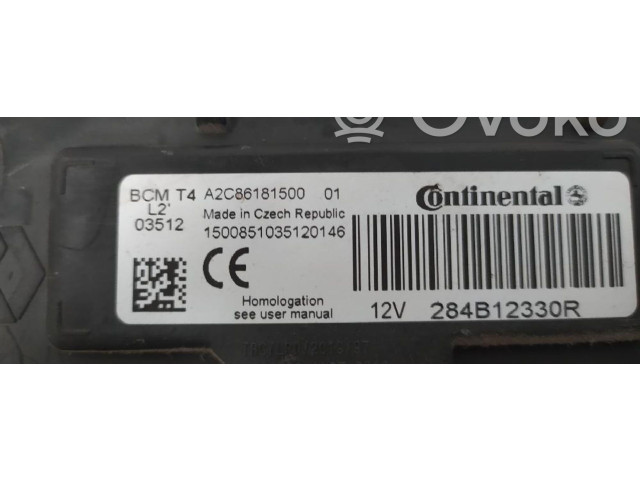 Блок управления 284B12330R Dacia Lodgy