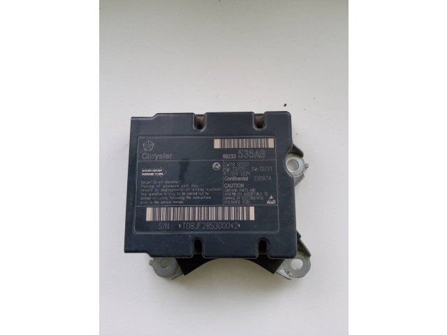 Блок подушек безопасности 68233535AB, 5WY89350   Chrysler Town & Country V