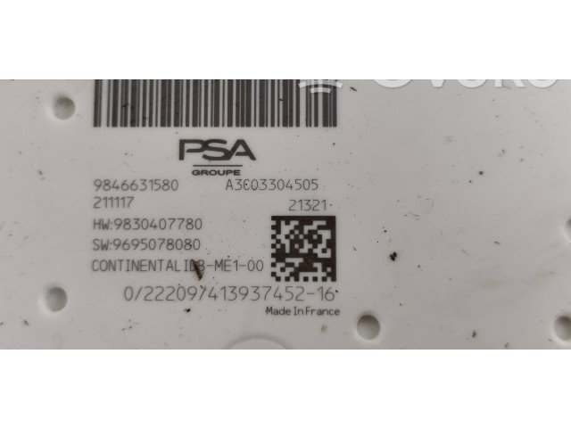 Модуль управления BSM 9846631580 Citroen C5 X