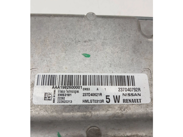 Блок управления двигателя 237D40792R, 237D40621R   Dacia Spring