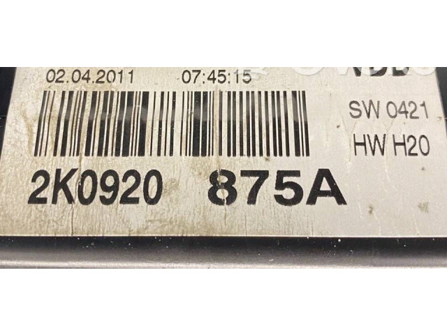 Панель приборов 2K0920875A Volkswagen Caddy