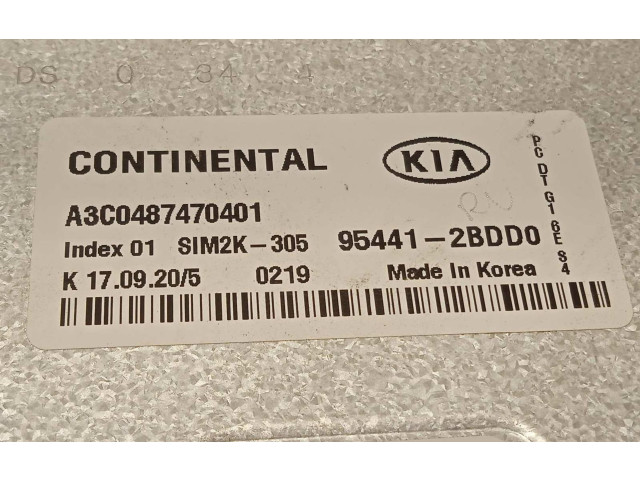 Блок управления коробкой передач 954412BDD0   KIA Xceed