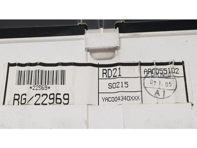 Панель приборов AR0052001, AR0055102 Rover 45