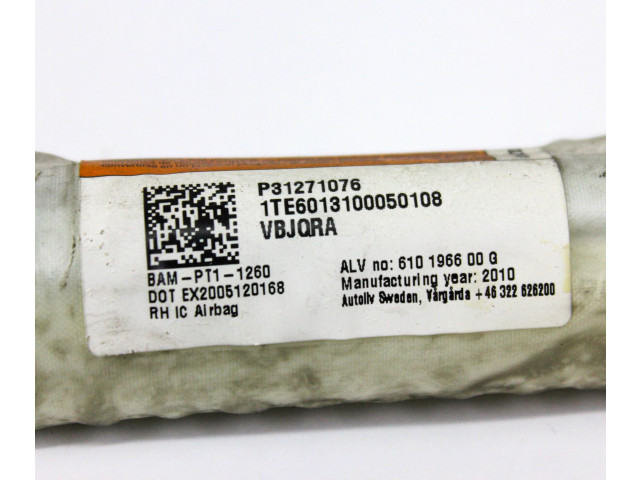 Надувная подушка для крыши P31271076 Volvo C30