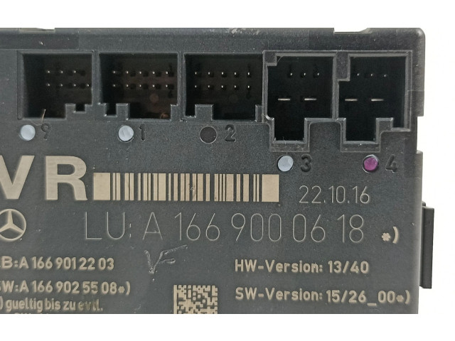 Блок управления A1669000618   Mercedes-Benz A W176