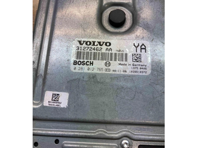 Блок управления двигателем Блок управления 31272462AA, 0281012765 Volvo V70