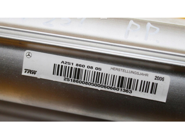 Подушка безопасности пассажира A2518600805   Mercedes-Benz R W251