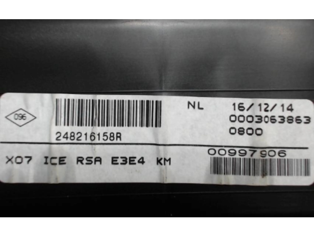 Панель приборов 248216759R   Renault Twingo III       