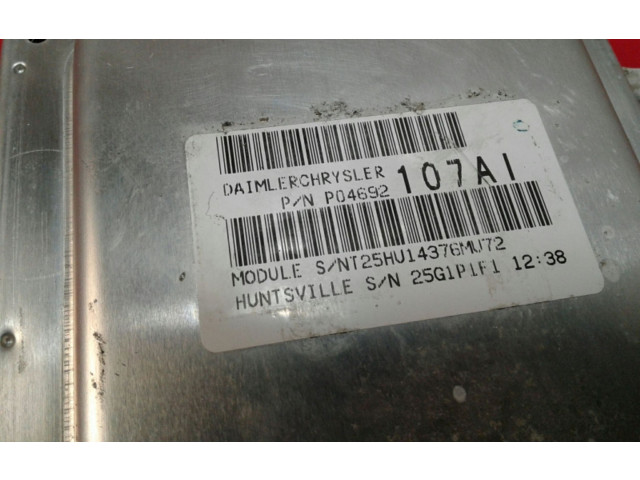 Блок управления двигателя P04692107AI, 189 Jeep Grand Cherokee (WK)