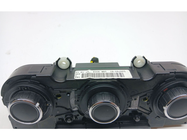 Блок управления климат-контролем 3T0820047AKWHS, 3T0820047AKWHS   Skoda Octavia Mk3 (5E)