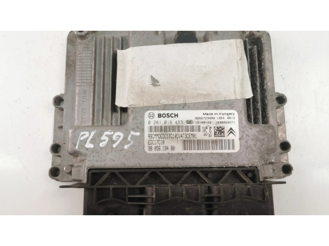 Řídící jednotka 9805619480 Peugeot 206+ 2013