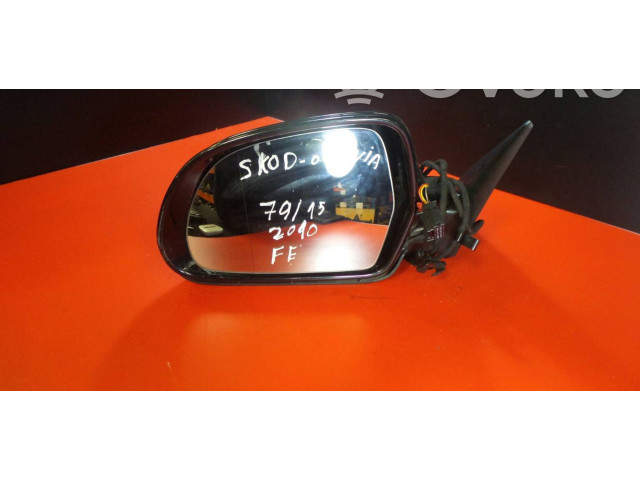 Зеркало электрическое Skoda Octavia Mk2 (1Z) 2004 - 2013 года