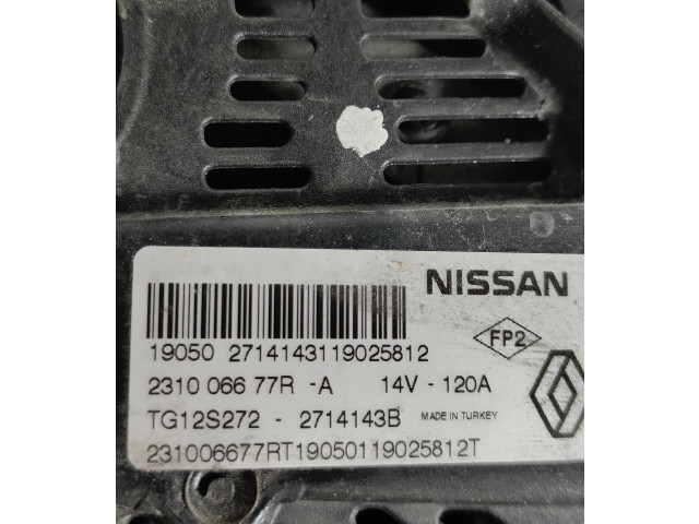 Генератор 231006677R, TG12S272 Dacia Duster