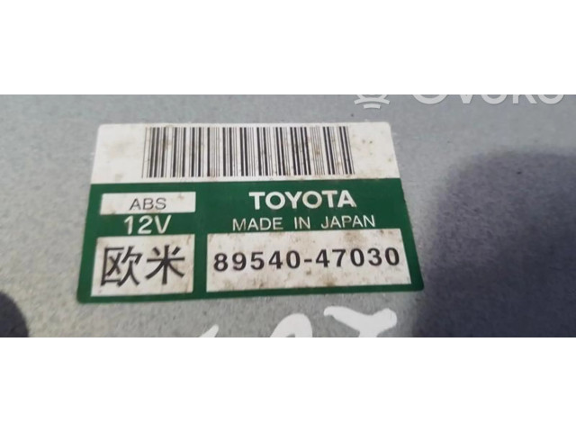 Блок управления АБС 8954047030, 89540-47030 Toyota Prius (XW10)
