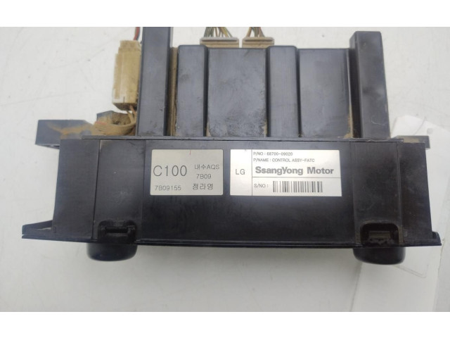 Блок управления климат-контролем 6870009020 SsangYong Actyon sports I