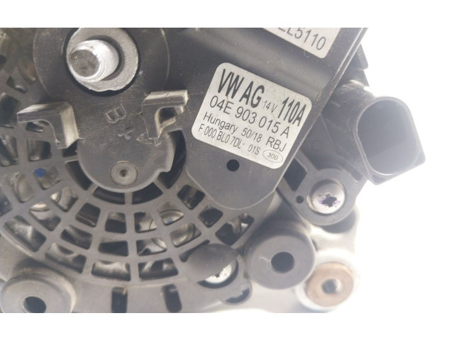 Генератор 04E903015A, 04E903015H Skoda Rapid (NH)