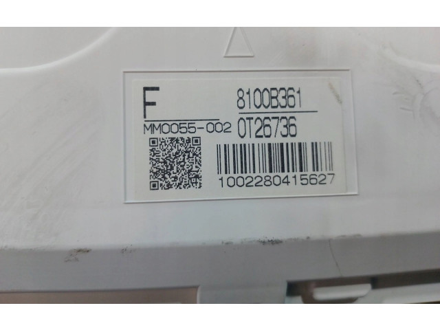 Панель приборов 8100B361 Mitsubishi Lancer VIII