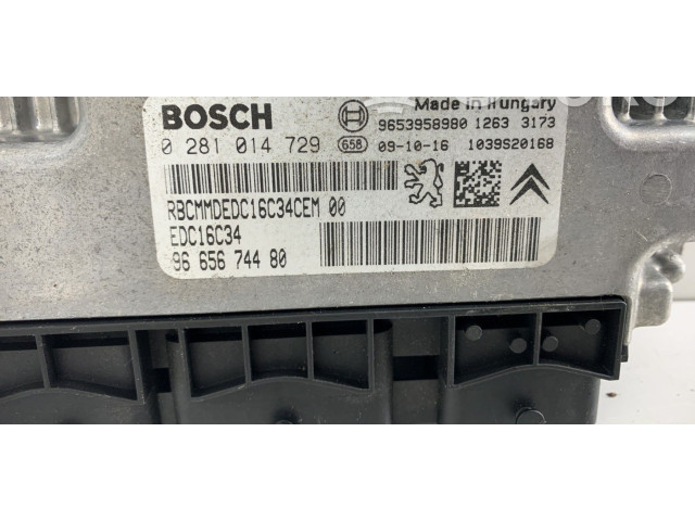 Řídící jednotka 9665674480 Peugeot 3008 I 2009