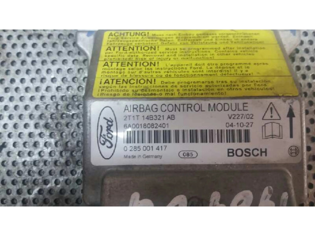 Блок подушек безопасности 6A0018082401, 0285001417   Ford Connect