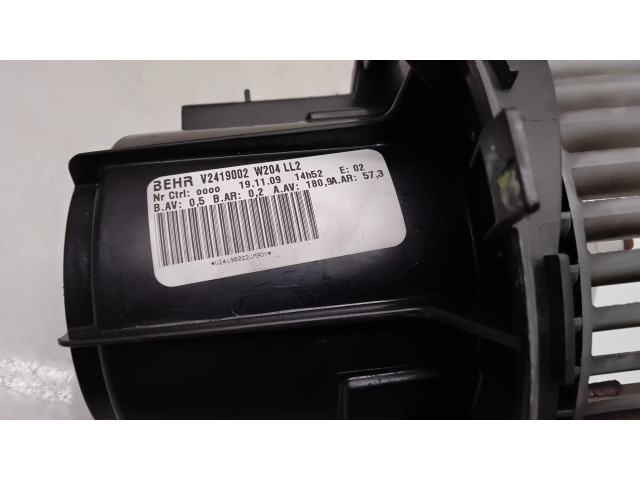Вентилятор печки    V2419002, 9409117   Mercedes-Benz E W212
