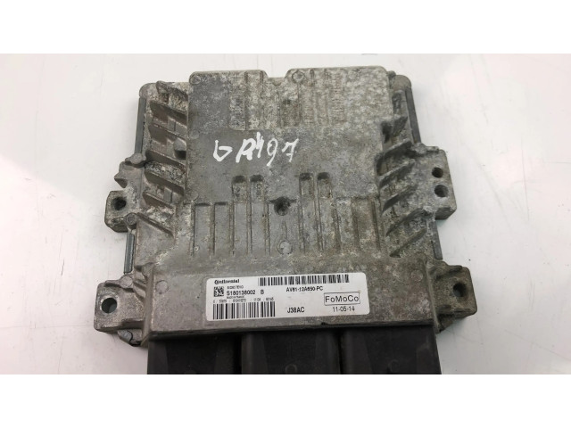 Блок управления двигателем Блок управления AV6112A650PC, S180138002B Mazda 3 II