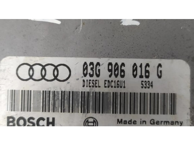 Блок управления двигателя 03G906016G, 0281011364 Audi A3 S3 8P