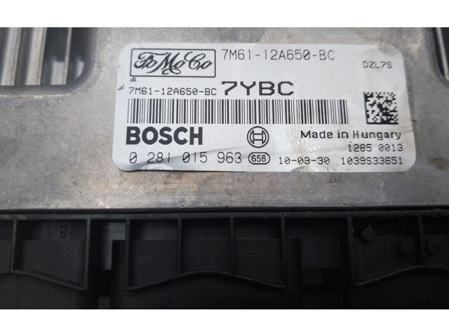 Блок управления двигателем Блок управления 7M6112A650BC Mazda 3 II