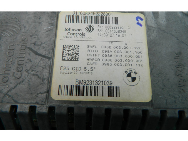 Дисплей    9231321   BMW X3 F25