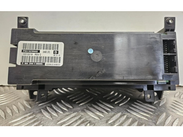 Блок управления климат-контролем P55116709AD, MANDOCLIMATIZADOR   Jeep Cherokee III KJ