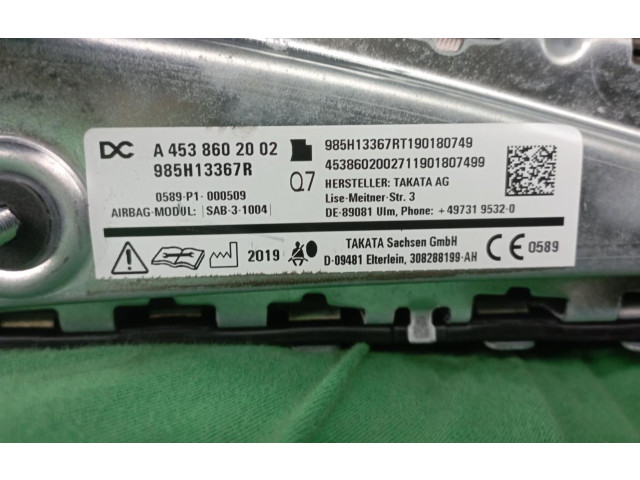 Подушка безопасности в сиденье A4538602002, 985H13367R Renault Twingo III