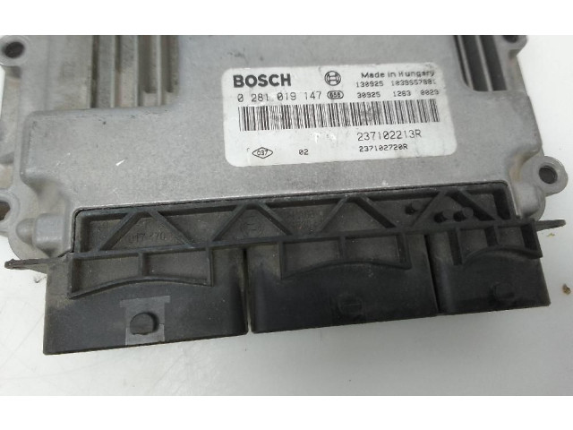 Блок управления двигателя 0281019147 Dacia Logan II