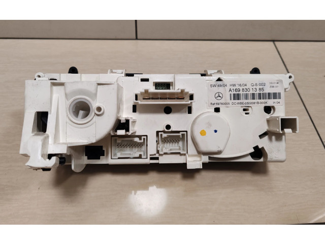 Блок управления климат-контролем A1698301385   Mercedes-Benz A W169