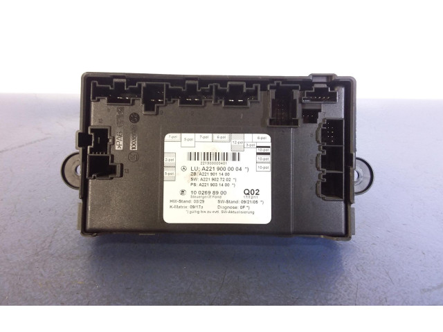 Блок управления парковки A2219027202, A2219027202 Mercedes-Benz S AMG W221