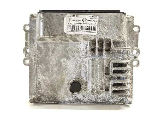 Блок управления двигателя 6725400032 SsangYong Korando